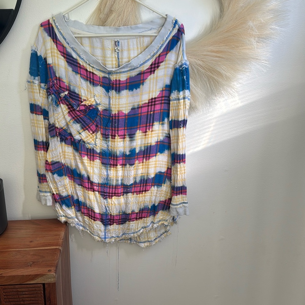 Free People Intimately Fresh In Flannel Pullover